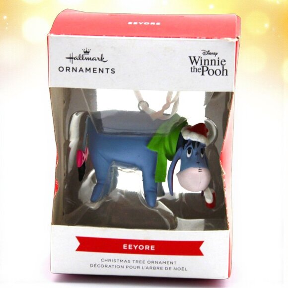 Hallmark Other - Hallmark Disney Winnie The Pooh Eeyore Christmas Tree Ornament In Box